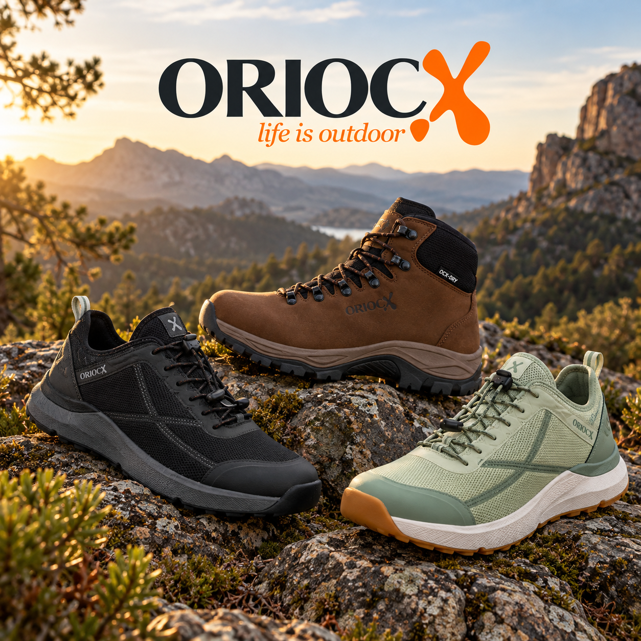 Oriocx Trekking: calzado de montaña y senderismo